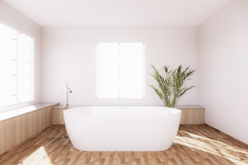 A Timber Floor Bathroom The Pros And, Hardwood Floor In Bathroom Pros And Cons