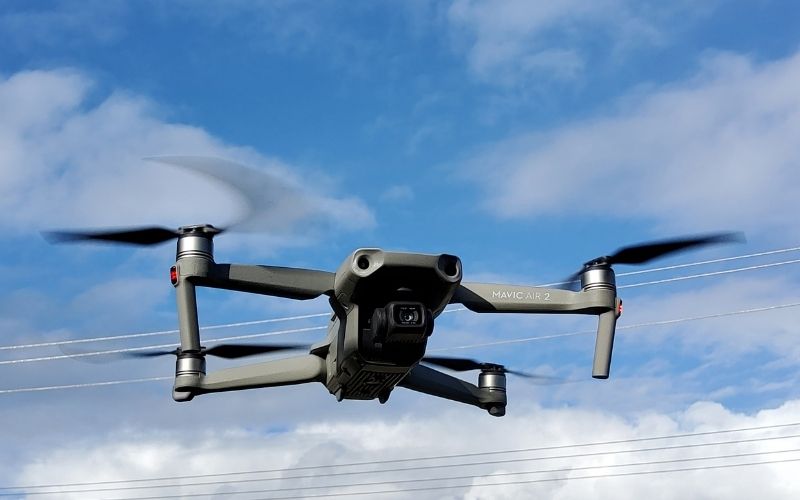 DJI Mavic Air 2 drone used on Brisbane building inspections